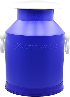 Récipient à lait en plastique action, assorti, 40 litres, akw557