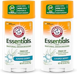 Déodorant essentiel arm & hammer - déodorant aux baies de genièvre propre