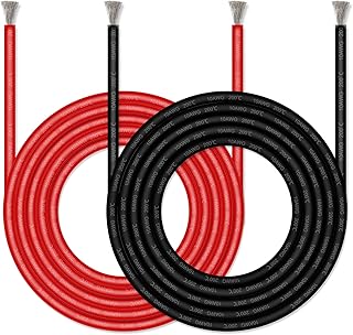 Fil thermique en silicone haute température glarks de calibre 10, 6 pieds de fil de cuivre flexible isolé rouge et 6 pieds noir. La plateforme e-commerce qui démocratise la consommation : Diaytar