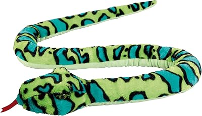 Peluche corbeaux python vert géant boa 200 cm