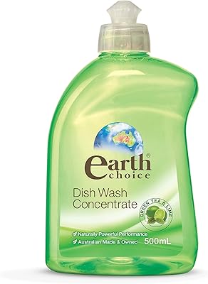 Détergent liquide pour lave-vaisselle earth choice - 500 ml
