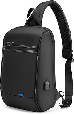 Sac à bandoulière kingsons pour hommes et femmes, petit sac à bandoulière décontracté
