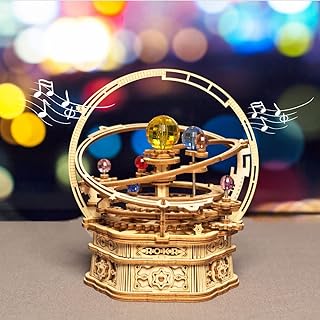 Rokr puzzle 3d pour adulte, boîte à musique orry, kit de construction