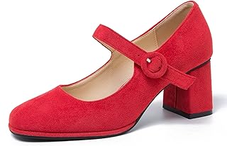Chaussures mary jane à talon bas et bout fermé liurgia pour femmes, avec un design confortable et un bout carré, adaptées pour une fête de mariage. Faites des économies avec Diaytar, le leader du e-commerce discount au Sénégal