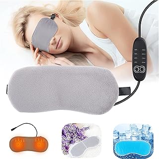 Masque chauffant pour les yeux à la lavande pour dormir masque usb