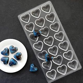Moule à chocolat en polycarbonate moule bonbons diy 21 moules en plastique transparent