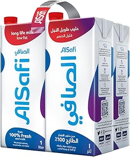 Lait uht faible en gras al safi, 4 x 1 litre