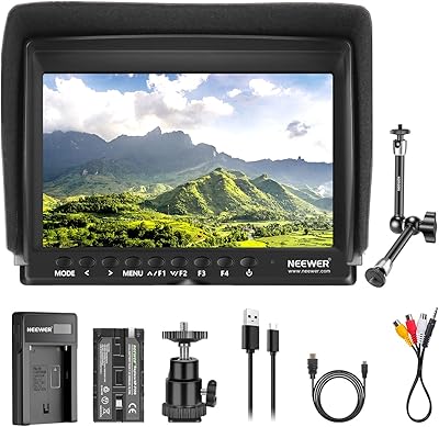 Kit de moniteur de caméra neower f100 7 pouces 1280 x 800