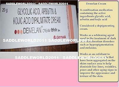 Crème glenmark demelan à l'acide glycolique, à l'arbutine et à l'acide kojique pour l'hyperpigmentation et les soins de la peau 20 g. Diaytar : Votre destination shopping préférée au Sénégal