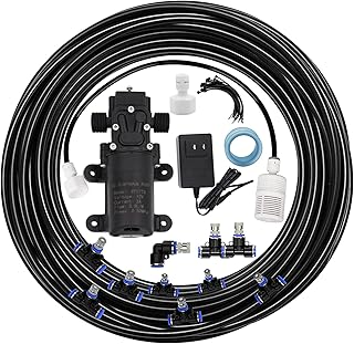 Système de refroidissement par brume redtron avec pompe système pour terrasse