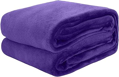 Couverture polaire en flanelle king size (200 x 220) pour toutes les saisons