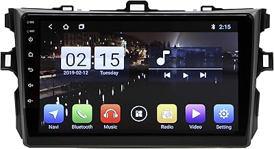 Système android écran tactile complet toyota corolla 2008-2013 32 go