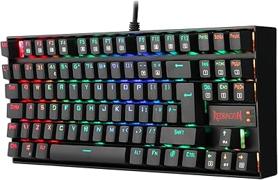 Clavier de jeu mécanique redragon k552 rétroéclairé à 60 % rvb filaire
