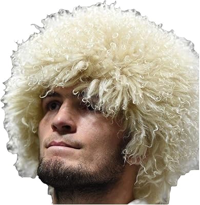 Coiffe babakha du caucase russe. faite à la main. khabib nurmagomedov, s