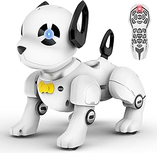 Jouet pour chien robot télécommandé, animaux robotiques interactifs intelligents programmables, jouets robots cascadeurs
