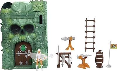 Coffret de jeu castle grayskull des maîtres de l'univers pour jouer et raconter