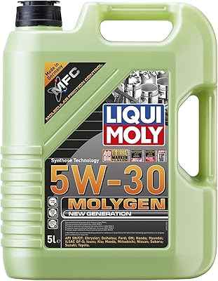 Huile moteur liqui moly 5w-30 mollygen nouvelle génération 5l