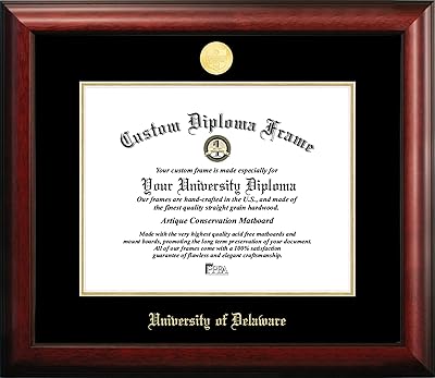 Cadre de diplôme de l'université du delaware par campus images 12" x