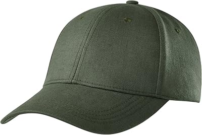 Casquette de baseball en lin pour hommes, chapeau de sport de plein air