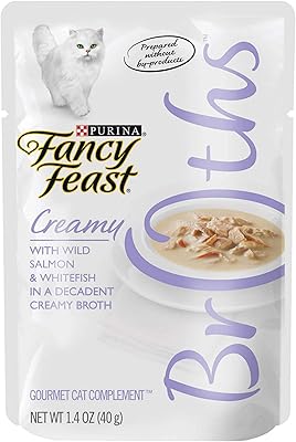 Bouillon de festin fantaisie au saumon sauvage et poisson blanc de purina, 40