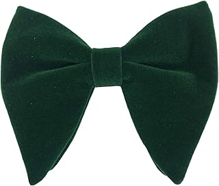 Cravates en velours pour hommes cravate papillon de smoking formelle surdimensionnée