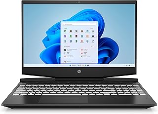 Ordinateur portable de jeu hp pavilion 15-dk2120ne avec écran fhd de 15,6 pouces
