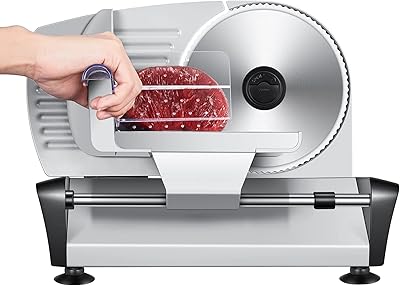 Trancheuse à viande pour la maison trancheuse pain électrique hosnat avec lame amovible
