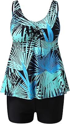 Maillot de bain sans manches pour femme avec short garçon maillots