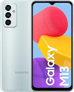 Téléphone portable samsung galaxy m13 sans carte sim, système android, 4 go