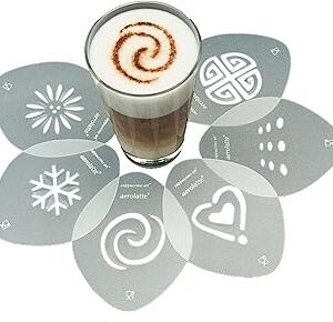 Ensemble de visages de pochoirs de décoration aerolet cappuccino pour la décoration de café et de latte, ensemble de 6, style 035. Diaytar Sénégal : Diversité produits, unité de prix bas