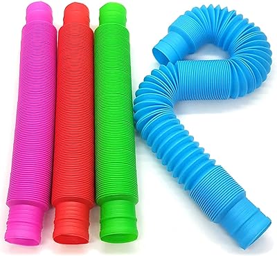Petits jouets sensoriels castowave pour enfants autistes de pop tubes (4 pièces)