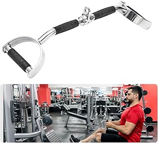 Barre de traction lat, accessoire à poignée neutre, barre de traction en acier