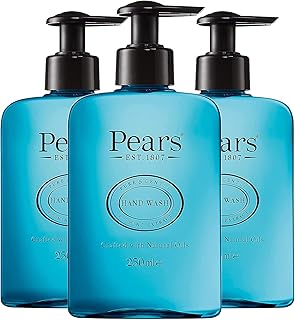 Lavage des mains poire menthe (3 x 250 ml) pur et doux avec extrait de menthe poivrée à partir d'huiles naturelles | hydratation nourrissante et extraits naturels. Des produits authentiques à prix réduits sur Diaytar Sénégal