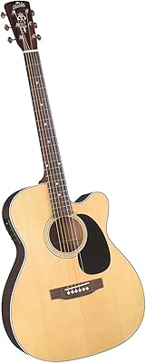 Guitare électro-acoustique 000 à pan coupé blueridge br-63ce série contemporaine