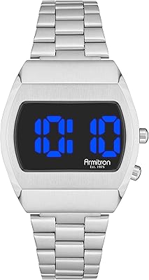 Montre numérique multifonction rétro pour hommes - 40/8475