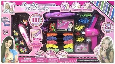 Kit d'outils de tressage de bracelet automatique 2 en 1 - kit