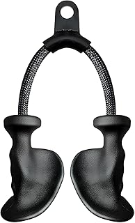 Fixation ergonomique de corde traction pour triceps accessoires de câble longue améliorés