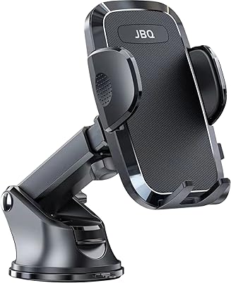 Jbq support de téléphone portable de voiture à 360 degrés pour console centrale