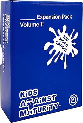 Jeu de cartes multijoueur kids against pour les enfants et les familles du
