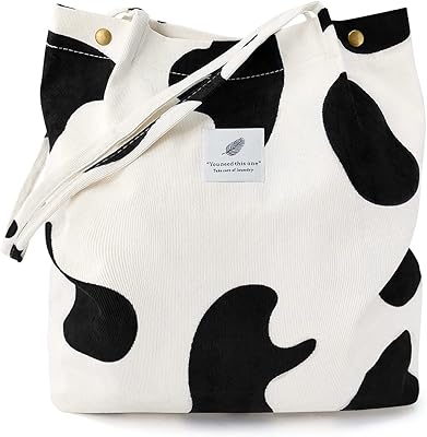 Sac à main en velours côtelé pour femme sac de courses