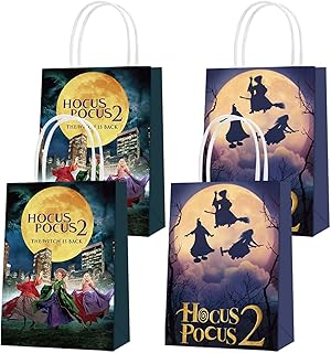 16 paquets de sacs en papier hocus pocus 2 2 pour anniversaire