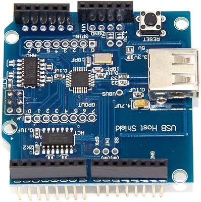 Bouclier hôte usb pour arduino uno mega 2560 1280 prise en charge du