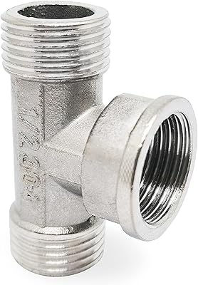 Raccord de tuyau ti g1/2 mâle x g1/2 femelle x g1/2 mâle, adaptateur