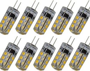10 pièces lampe g4 ac 220v 2,5w 180 lumens 3000-3500 smd 2835 24 led (blanc chaud). Shopping en ligne au Sénégal ? Pensez Diaytar !