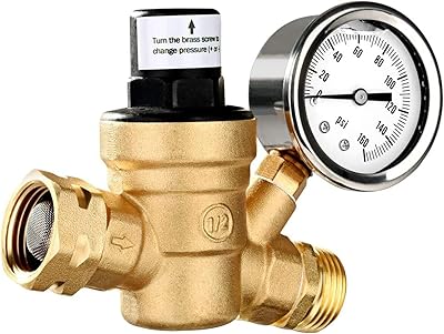 Valve de régulateur de pression d'eau réglable en laiton sans plomb morelian