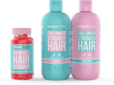 Hairburst ensemble shampoing après-shampooing et vitamines à croquer hairburst croissance naturelle. Profitez des meilleurs deals du Sénégal sur Diaytar