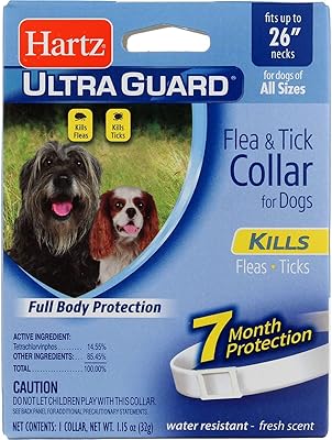 Collier pour chien hartz ultraguard plus (paquet de 2)