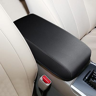 Housses de console omsazto pour nissan altima 2013-2018 coussin d'accoudoir noir pour altima