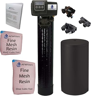 Système de filtration d'eau à grains numérique fleak wholehouse 5600sxt - comprend une vanne