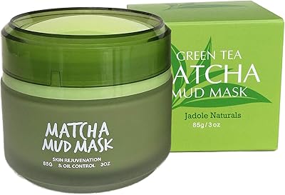 Masque facial à l'argile et au thé vert matcha jadol naturals 0,3 oz